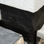 Construction,Techniques,For,Waterproofing,Basement,And,Foundations.,Insulation,Material,On