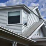 Roofline,With,Various,Multi,Angled,Gabled,Corregated,Iron,Roofing,With