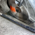 Power,Circular,Saw,Blade,Cutting,Fresh,Concrete