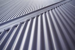 Metal,Colourbond,Roof,In,Blue-gray,Colour.