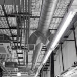 Cassette,Type,,Air,Condition,And,Hvac,System,Under,Bare,Skin